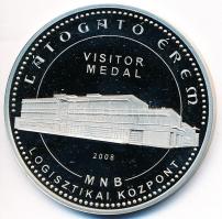 Kósa István (1953-) 2008. "Magyar Pénzverő Zrt. / Látogató Érem" (42,5mm) T:PP