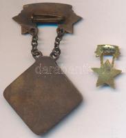 ~1950. "A közlekedés kiváló dolgozója / Közlekedés és Postaügyi Miniszter" Br kitüntetés (...