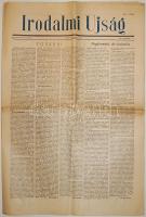Az Irodalmi Újság 1956 október 13. lapszáma, benne Erdei Ferenc az Írók szövetségének elnökének vezércikkével