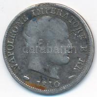 Olasz Államok / Napóleon Királysága 1810M 5S Ag "I. Napóleon" T:2-
Italian States / Kingdo...