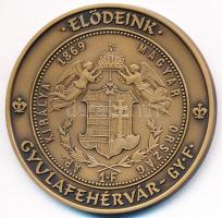 2010. "Magyar Pénzverő Zrt. - Látogatói Érem" Br emlékérem (42,5mm) T:1