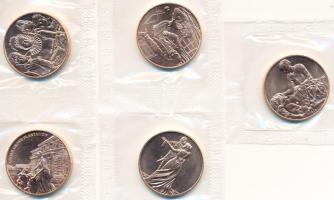 Amerikai Egyesült Államok 2009. "Házastársak" 5xklf aranyozott emlékérem tanúsítvánnyal, l...