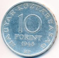 1948. 10Ft Ag "Széchenyi" T:2,2- Adamo EM2