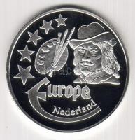 Hollandia 1997. "Europa Fr. Hals" Ag 20g T:PP Tanúsítvánnyal