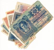 1913-1920. 20K (3x) + 1915-1920. 10K (3x) + 1916-1920. 1K (3x) + 1920. 20K (2x) + 1923. 100K T.W. ny...