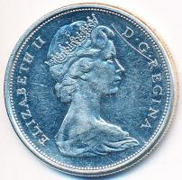 Kanada 1966. 50c Ag "II. Erzsébet" T:2
Canada 1966. 50 Cents Ag "Elizabeth II" C...