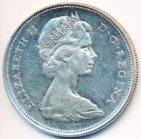 Kanada 1966. 1$ Ag "II. Erzsébet" T:2
Canada 1966. 1 Dollar Ag "Elizabeth II" C:...