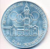 Ausztria 1976. 100Sch Ag "Innsbruck - XII. Téli olimpia / Épületek és olimpiai logó" T:1-,...