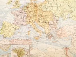 Andrees neuer allgemeiner und Österreichisch- Ungarischer Handatlas. In 126 Haupt- und 131 Nebenkart...