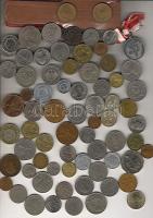 Kis vegyes hagyaték tétel, egész világ, főleg modern pénzekből