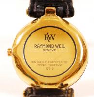 Raymond Weil Othello női karóra 18 K aranyozással, számlapján briliánsokkal díszítve, vízálló, d: 2,...