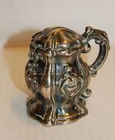 Óriási hagyaték tétel Ag tárgyakból cca 1830-1930 között, közötte igen jó darabok német, osztrák és ...