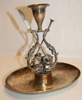 Óriási hagyaték tétel Ag tárgyakból cca 1830-1930 között, közötte igen jó darabok német, osztrák és ...