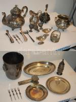 Jó hagyaték tétel 41db klf régi alpakka tárgyból, benne nagyon sok szép darab, érdemes megtekinteni!