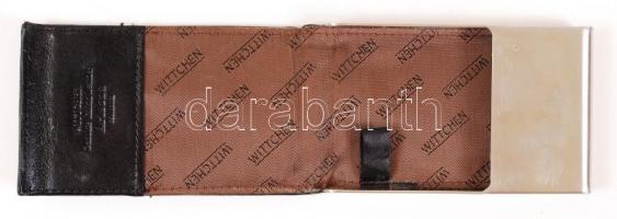 Wittchen Bőr és fém jegyzet vagy névjegykártya tartó  / Leather card holder box
