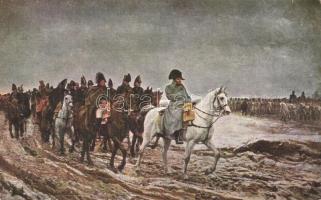 8 db RÉGI főleg használatlan motívumlap; uralkodó; Napoleon / 8 old mostly unused motive cards; royalty, Napoleon