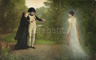 8 db RÉGI főleg használatlan motívumlap; uralkodó; Napoleon / 8 old mostly unused motive cards; roya...