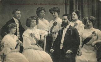 Erste Oesterreichisches Salon-Damen-Orchester Alt Wien Direktion E. Frank / First Austrian Salon female choir Alt Wien group picture (b) 