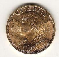 Svájc 1935LB 20Fr Au 6,45g T:1/2