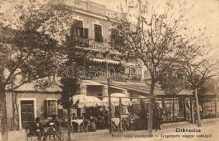 Crikvenica, Kindli Lajos vendéglője / restaurant (EB)