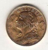 Svájc 1935LB 20Fr Au 6,45g T:1/2