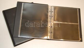 2db Lindner bankjegytartó újszerű állapotban