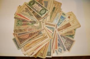 Papírpénz hagyaték tétel 254 db egész világ, régi és modern jobbakkal T:I, II, III, IV