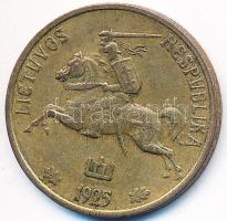 Litvánia 1925. 10c AlBr T:3
Lithuania 1925. 10 Centu AlBr C:F