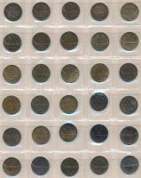 Hollandia 1877-1975. 1c (61x) + 1880-1941. 2-1/2c (9x) + 1908-1980. 5c (36x) + 1941-1980. 10c (34x) ...