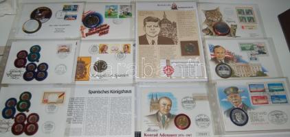 10db érmés boríték egész világ berakóban