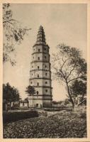 Yanzhou, Yenchow; Old Tower of a pagoda