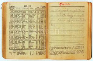 1926 Méhésznaptár. (Görög Ernő szer.)  A kötet végén nagyon sok - szakmatörténeti szempontból érdeke...