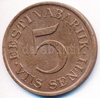 Észtország 1931. 5s Br T:2 Estonia 1931. 5 Senti Br C:XF