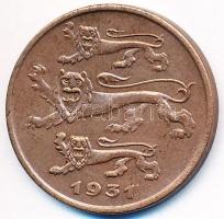 Észtország 1931. 5s Br T:2
Estonia 1931. 5 Senti Br C:XF