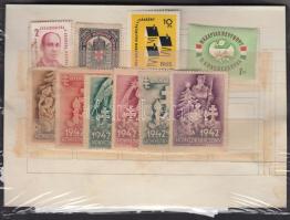 Több mint 200 db-os összeállítás ritkaságokkal, ragjegyekkel