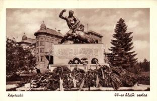 Kapuvár, 44-es hősök szobra (EK)