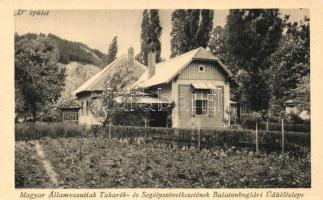 Balatonboglár, Magyar Államvasutiak Takarék és Segélyszövetkezetének üdülőtelepe, D épület