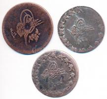 Törökország 3db klf bronz fémpénz T:3
Turkey 3pcs of diff bronze coins C:F