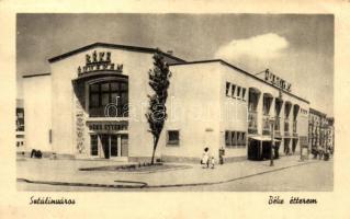 Dunaújváros, Dunapentele, Sztálinváros; Béke étterem, Képzőművészeti Alap kiadása (EK)