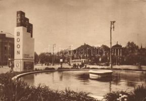 1930 Budapest, Nemzetközi Vásár, Boon cacao, csokoládé, autóbusz (EK)