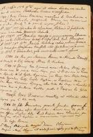 cca 1750-1865 Vegyes, több kéztől származó érdekes történelmi feljegyzések, sok információval a pécs...