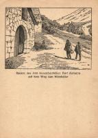 Budaörs, Weg zum Weinkeller (EK)