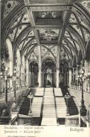 Budapest V. Országház, Lépcső csarnok, belső