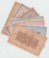 1946. 10.000AP-100.000.000AP (7db adópengő) T:III