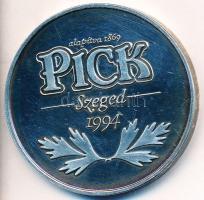 Fritz Mihály (1947-) 1994. "125 éves Pick Szeged" ffém emlékérem (42,5mm) T:2 (PP)