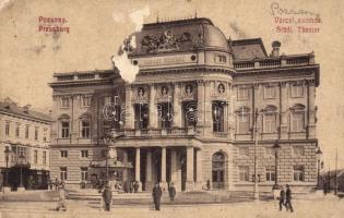 Pozsony, Városi színház / theatre (EB)