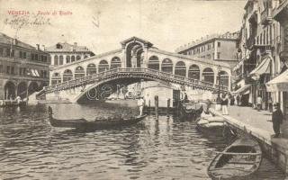 Venice, Venezia; Ponte di Rialto / bridge (fa)