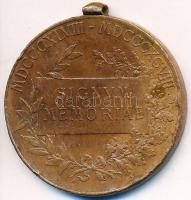 1898. "Jubileumi Emlékérem Fegyveres Erő Számára" Br kitüntetés mellszalag nélkül T:2- ph....