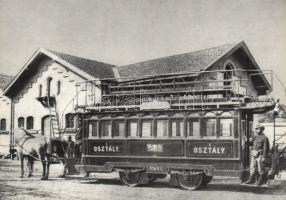 1970 Budapest közlekedéstörténete (buszok, villamosok, stb.) - a BKV modern képeslapsorozata 18 megí...