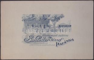 cca 1890 Gyermekfotók, keményhátú fotó, hátoldalon feliratozva, 17x10 cm